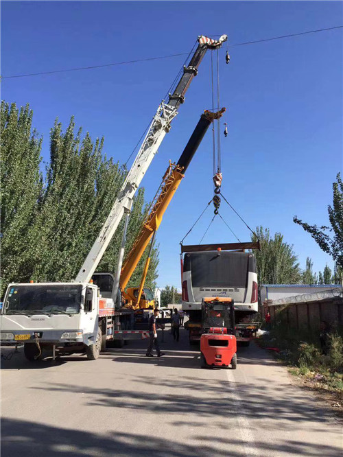 大英县港口集装箱搬运案例